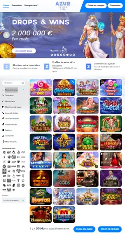 application et interface Felixspin Casino