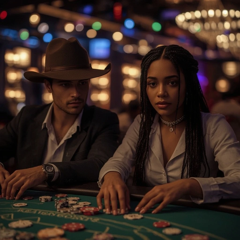 photo de deux joueurs de poker Felixspin Casino